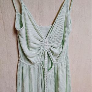 Sage green jumpsuit